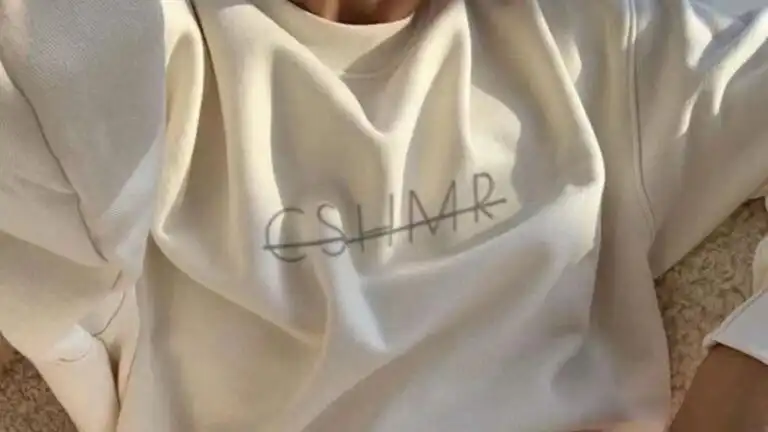 Cashmear cashmere sweatshirt with embroidered logo