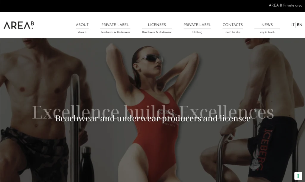 area b website