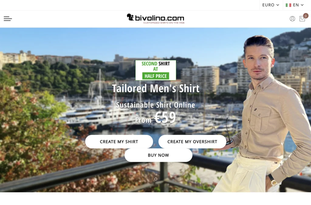 bivolino website