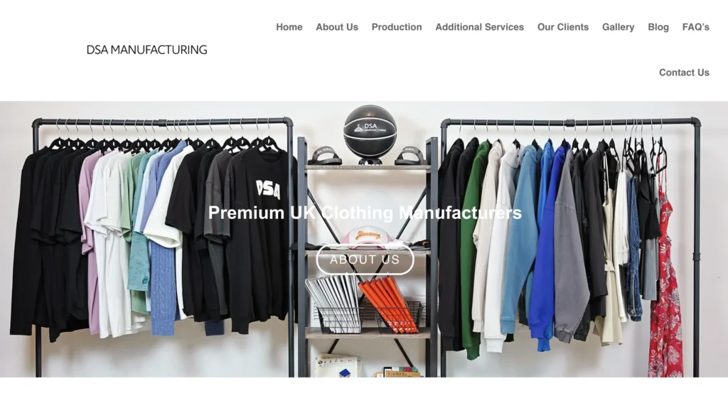 DSA manufacturing website