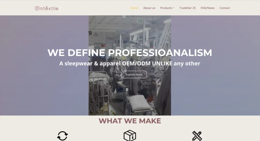 gintextile website