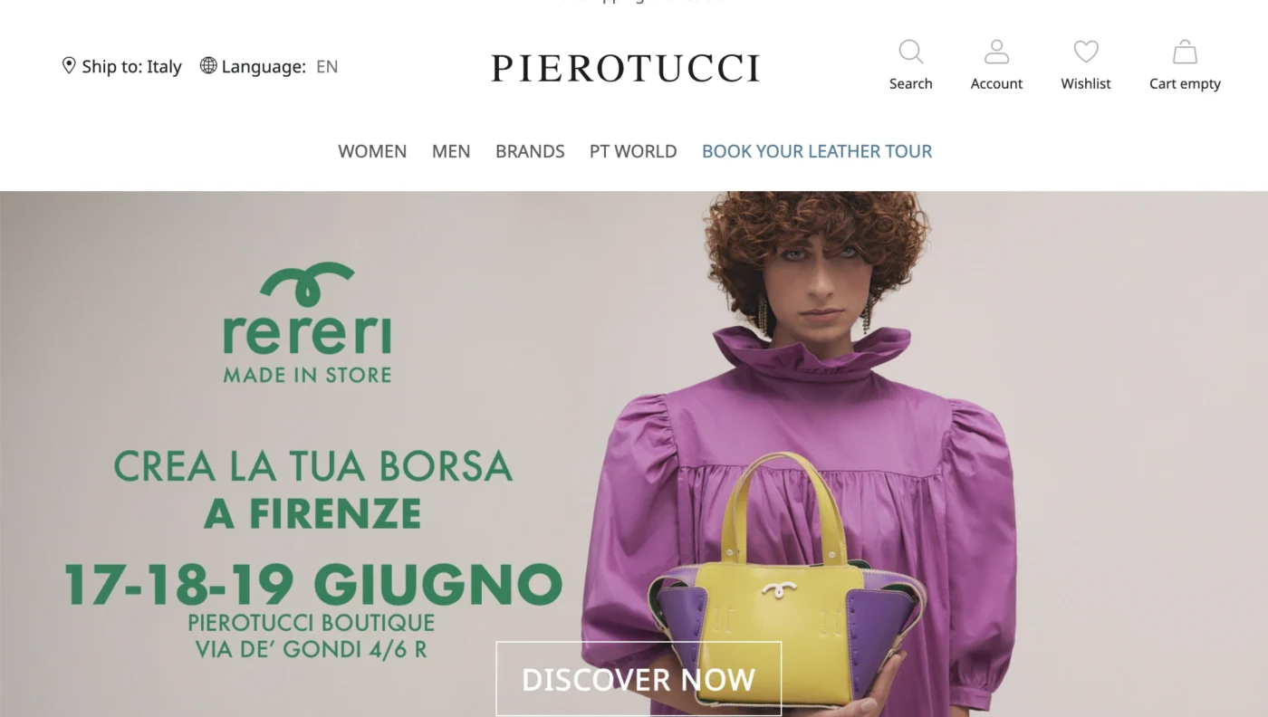 Pierotucci website