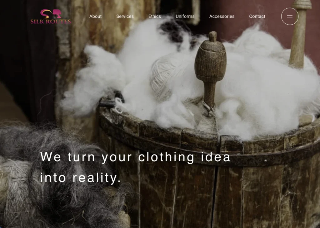 silk routes website