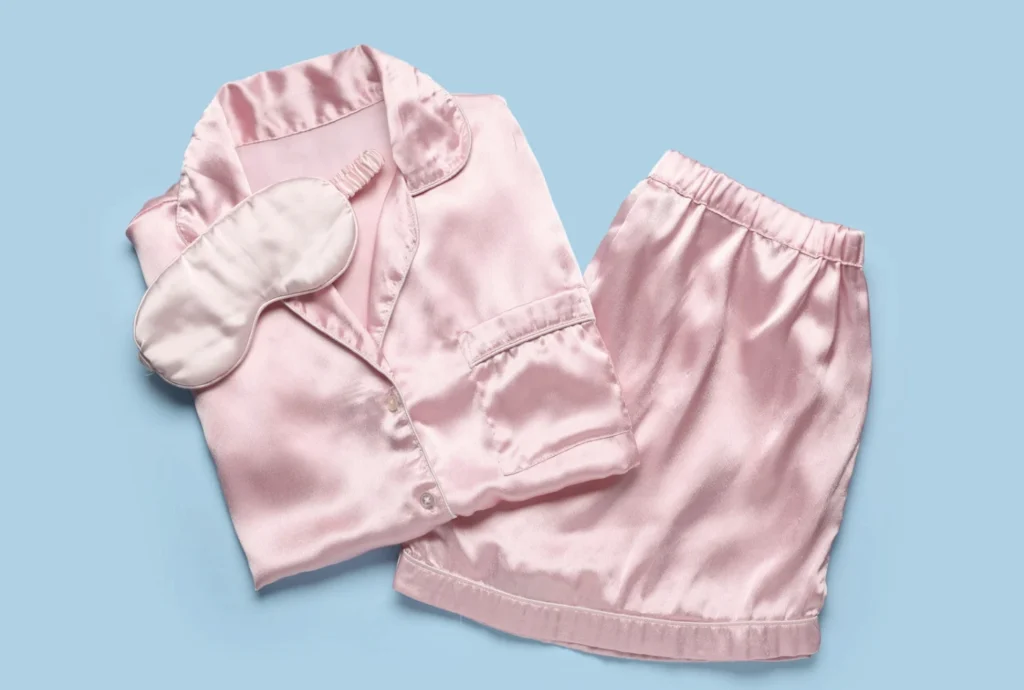 pajama in silk