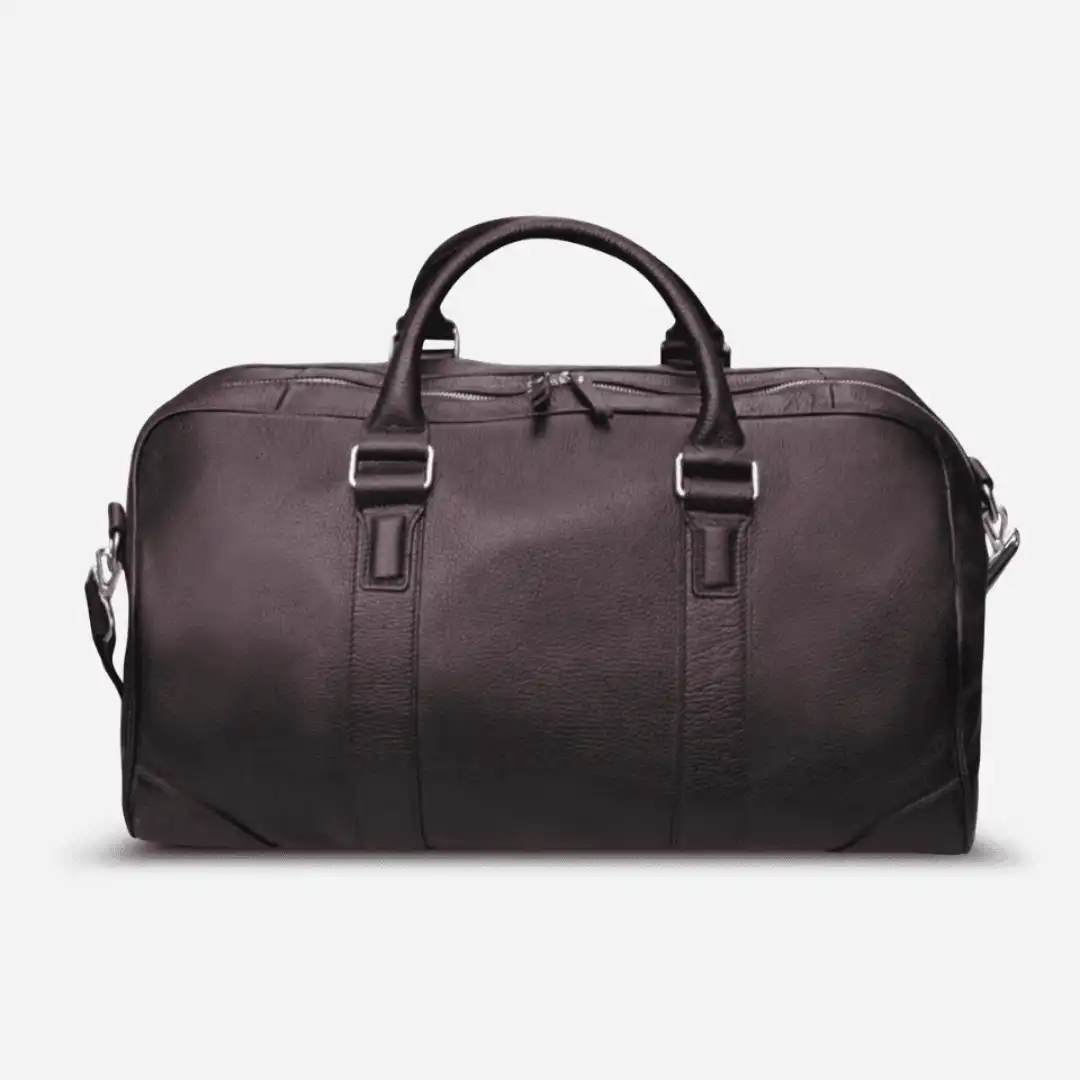 made in italy leather travel bag