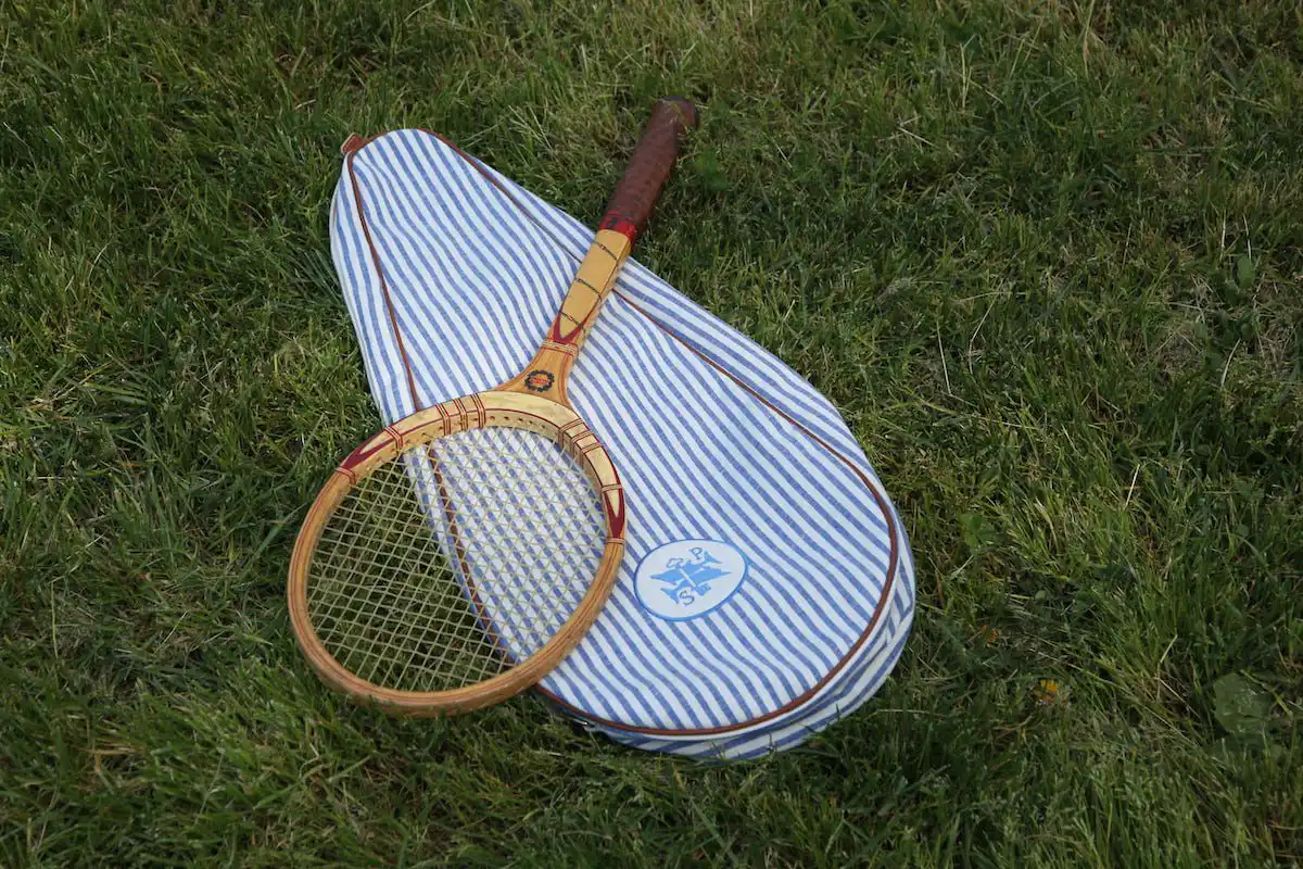striped tennis racket holders
