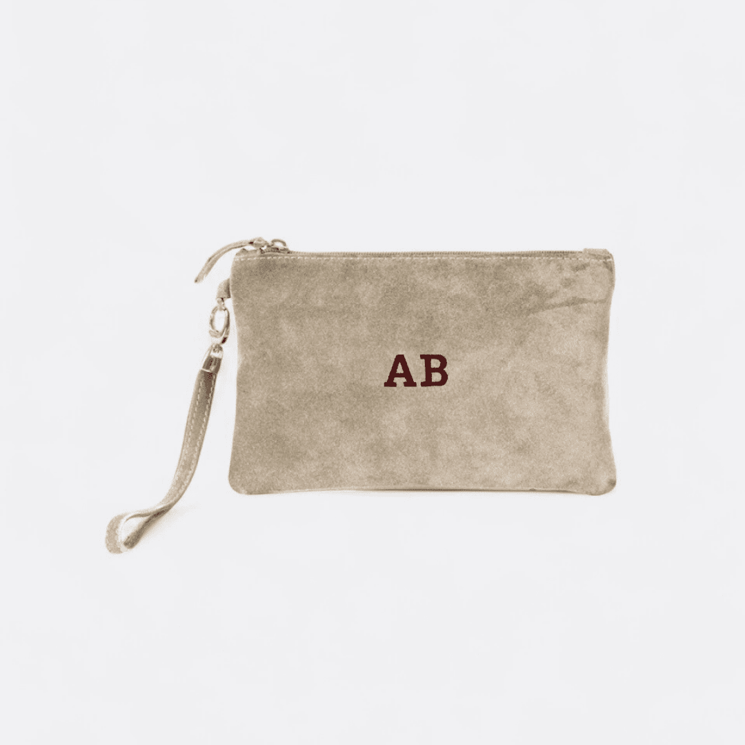 made in italy velvet clutch bag