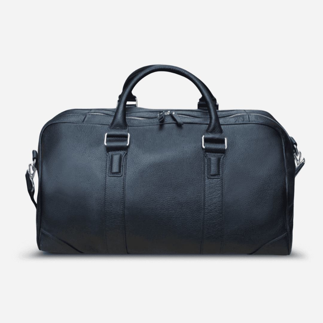 made in italy leather travel bag