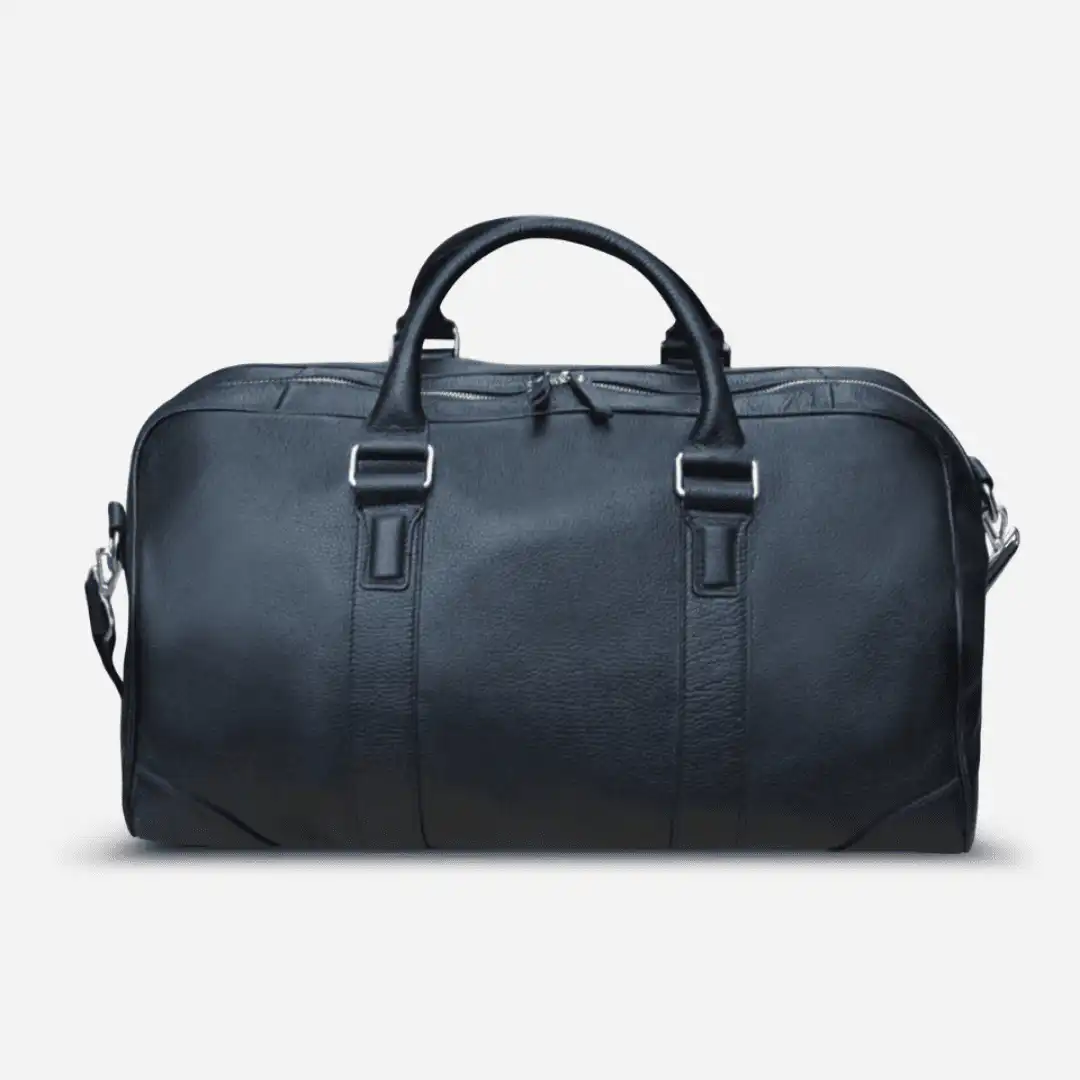 made in italy leather travel bag