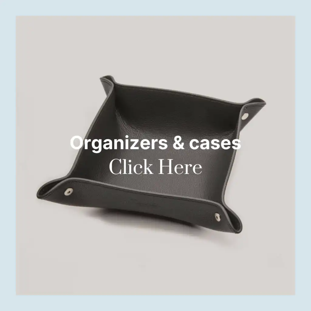 leather organizer manufacturer in italy