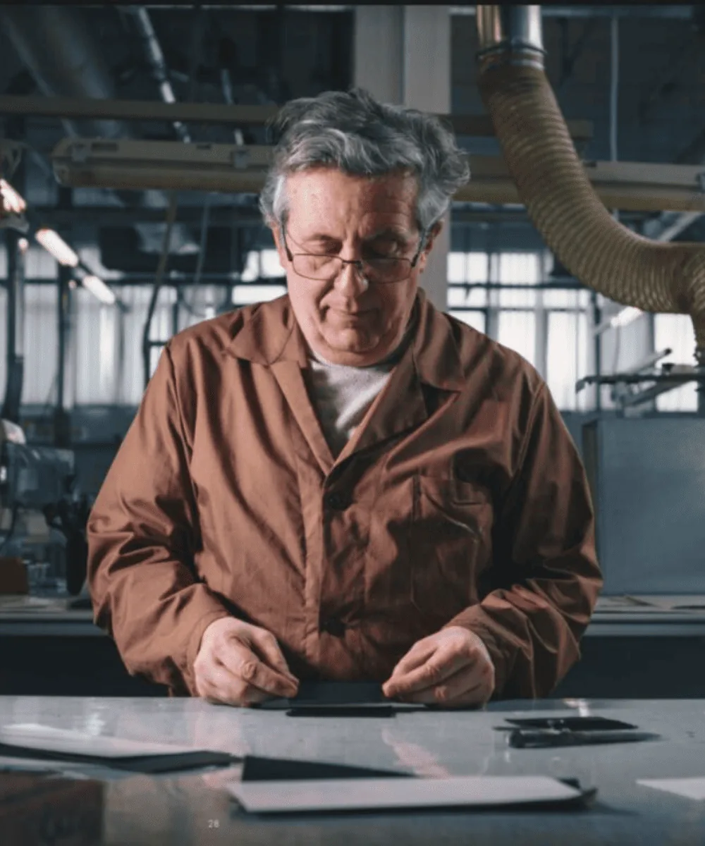 Inside an Italian fashion manufacturer's atelier