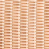 Close-up of woven leather